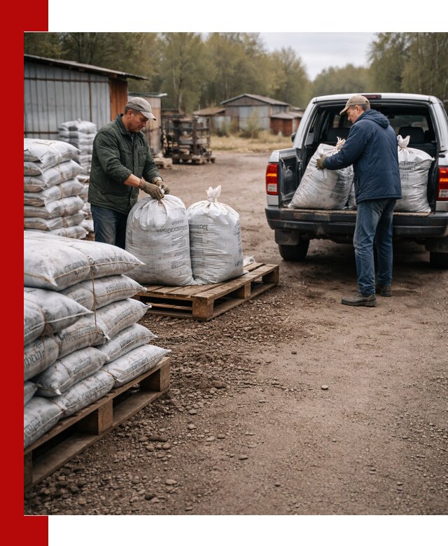 Купить конский навоз в мешках с доставкой в Апатитах