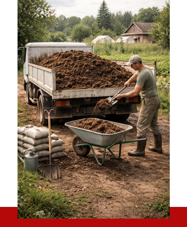 Купить коровий навоз с доставкой в Апатитах от 1867 р. | ПРОНЕРУДПтт