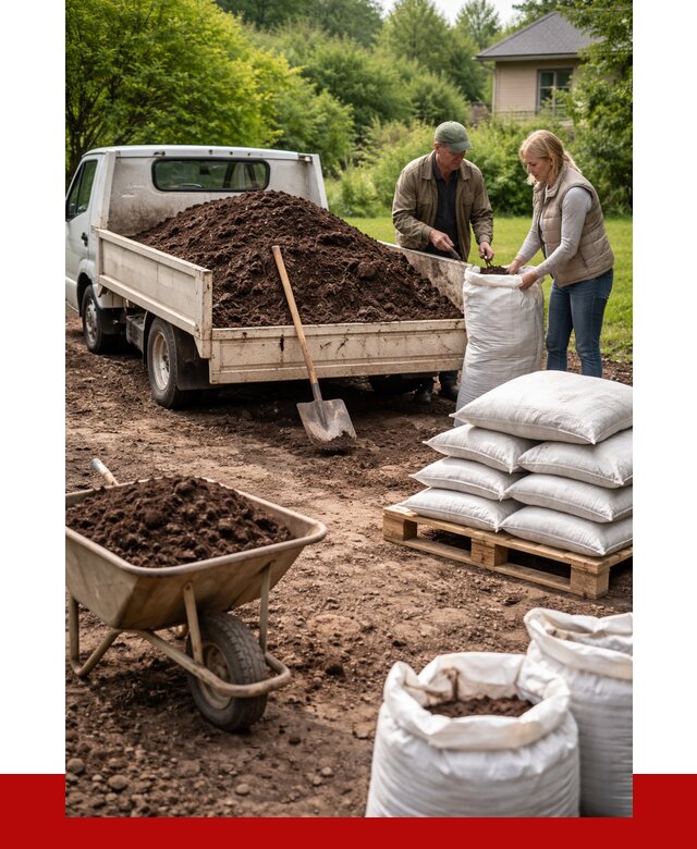 Перегной в мешках с доставкой в Апатитах от 2282 р. | ПРОНЕРУДПтт