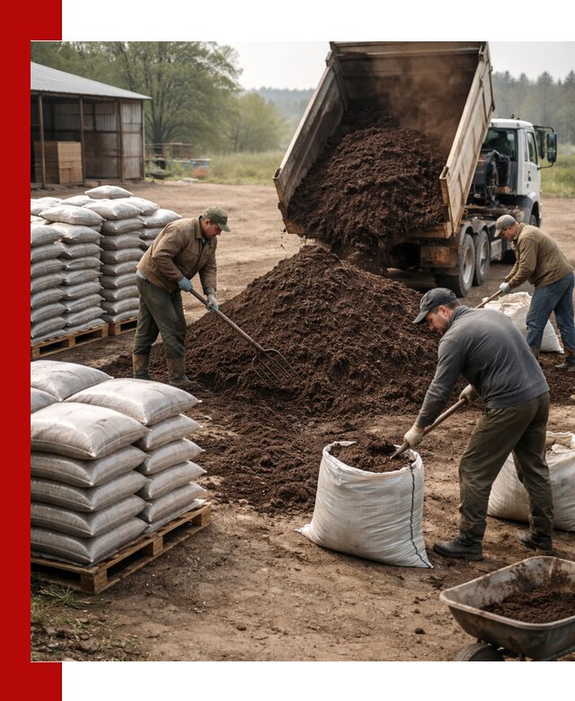 Доставка компоста оптом и в розницу в Апатитах