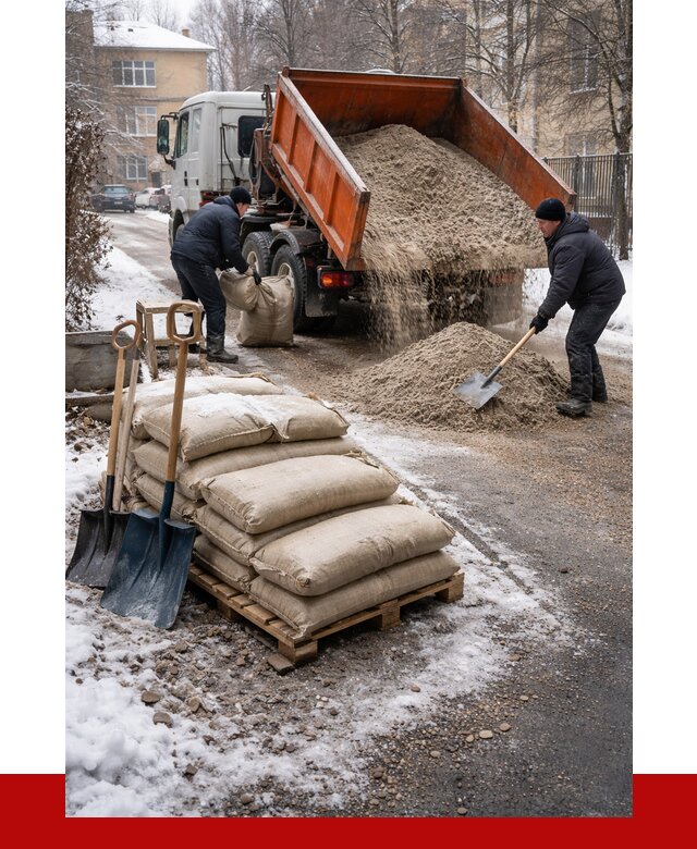 Противогололедные материалы оптом в Апатитах от 4356 р. | ПРОНЕРУДПтт