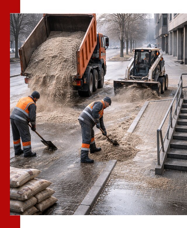 Поставка противогололедных материалов в Апатитах
