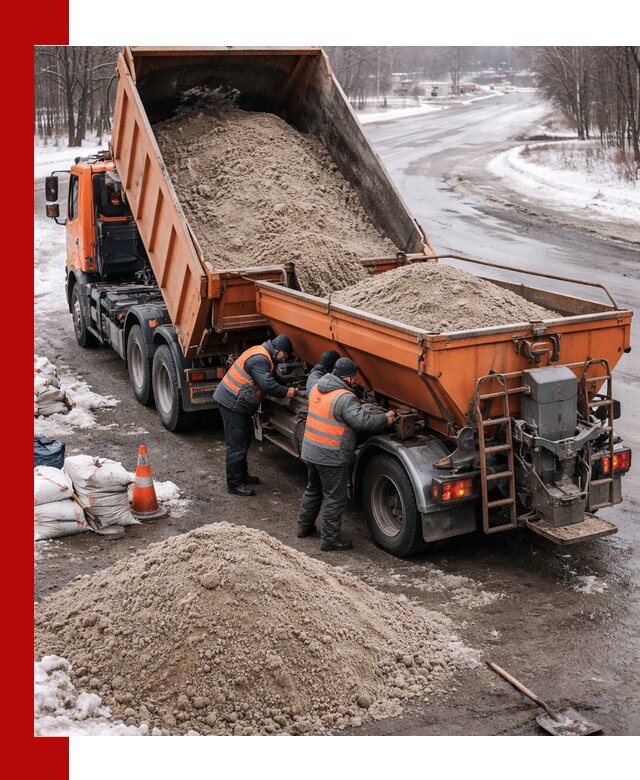 Поставка и вывоз пескосоля в Апатитах оптом и в розницу