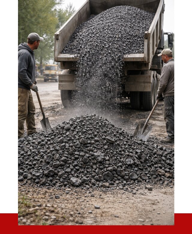 Дробленый асфальт в Апатитах от 2904 р. с доставкой | ПРОНЕРУДПтт