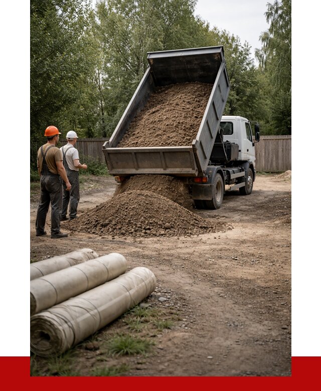 Доставка сыпучих материалов самосвалом в Апатиты от 4356 р. | ПРОНЕРУДПтт