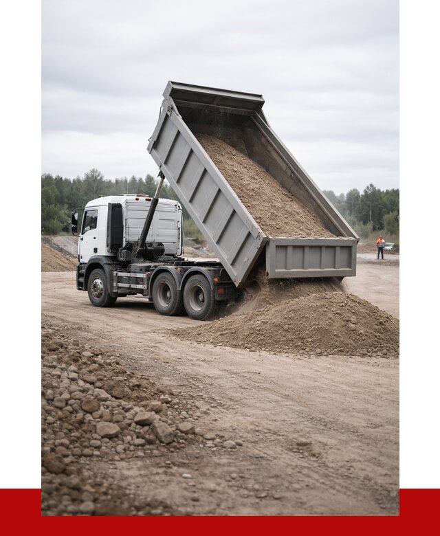 Доставка самосвалом 15 кубов в Апатитах от 6742 руб. | ПРОНЕРУДПтт