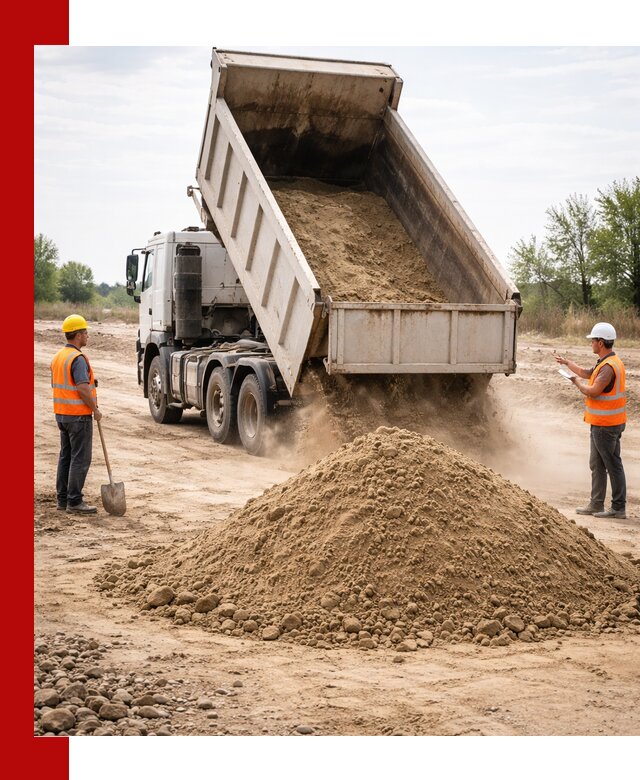 Доставка самосвалом 15 кубов в Апатитах за город и по городу