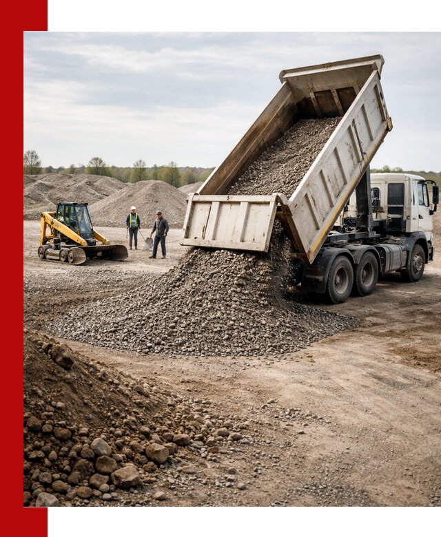 Доставка самосвалом 25 м³ в Апатитах быстро и надежно