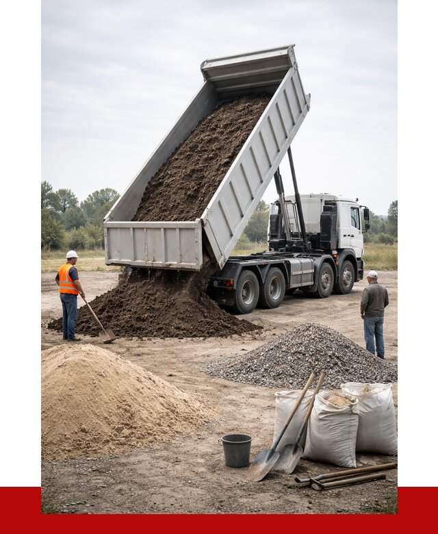 Доставка самосвалом 30 кубов в Апатитах от 8816 р. | ПРОНЕРУДПтт