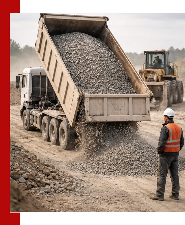 Доставка самосвалом 40 кубов цемента и сыпучих в Апатитах