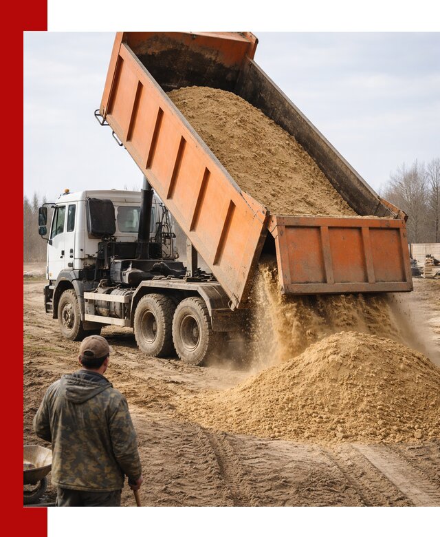 Аренда самосвала 20 тонн для перевозки грузов в Апатитах