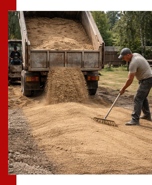 Отсыпка участка песком в Апатитах быстро и качественно