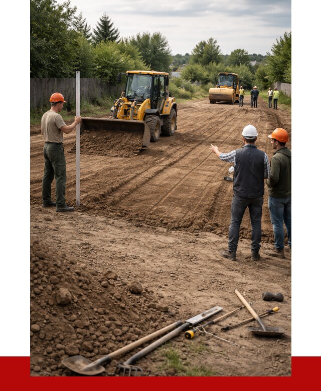 Планировка участка грунтом в Апатитах от 4667 р ПРОНЕРУДПтт