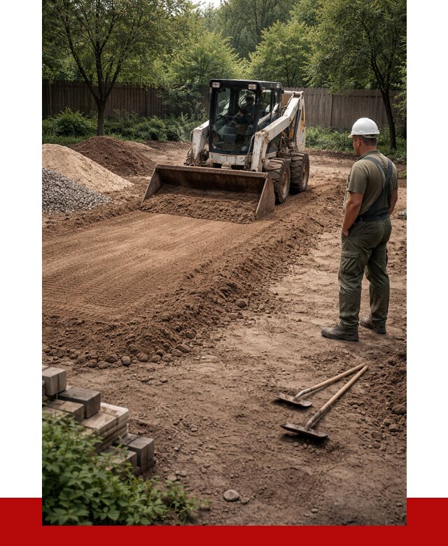 Выравнивание участка под ключ в Апатитах от 3630 р. | ПРОНЕРУДПтт